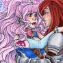 ACEO Juliet and Erza Scarlet