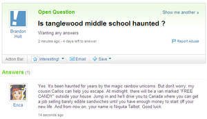 Just Yahoo Answers