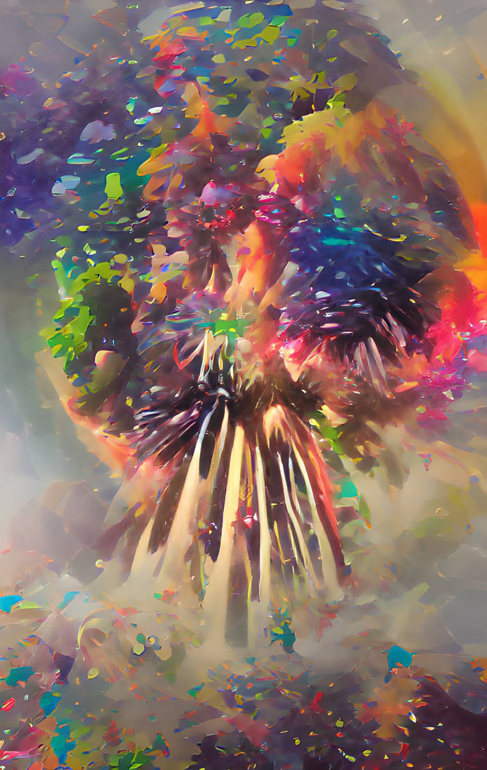 rave fireworks exploding into glittering paint 60 by silentragex on ...