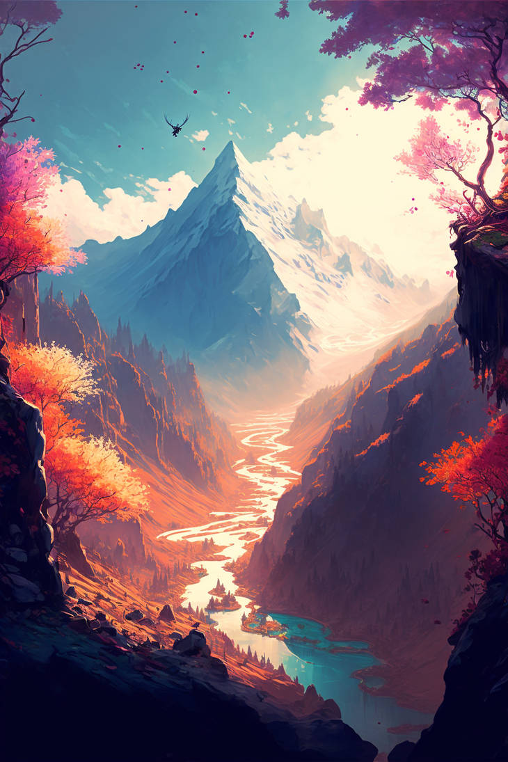 Trainquil Mountain by silentragex on DeviantArt