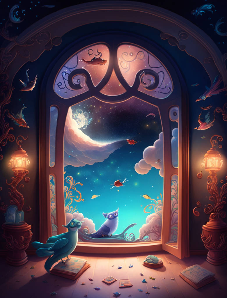 Dixit whimsical window by silentragex on DeviantArt