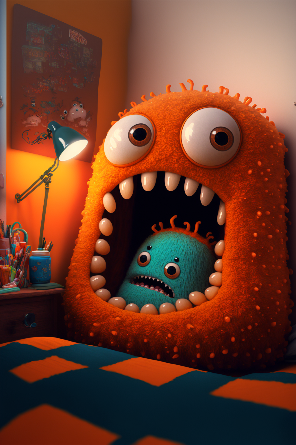 Cute Ugly Monster Stuffy by silentragex on DeviantArt