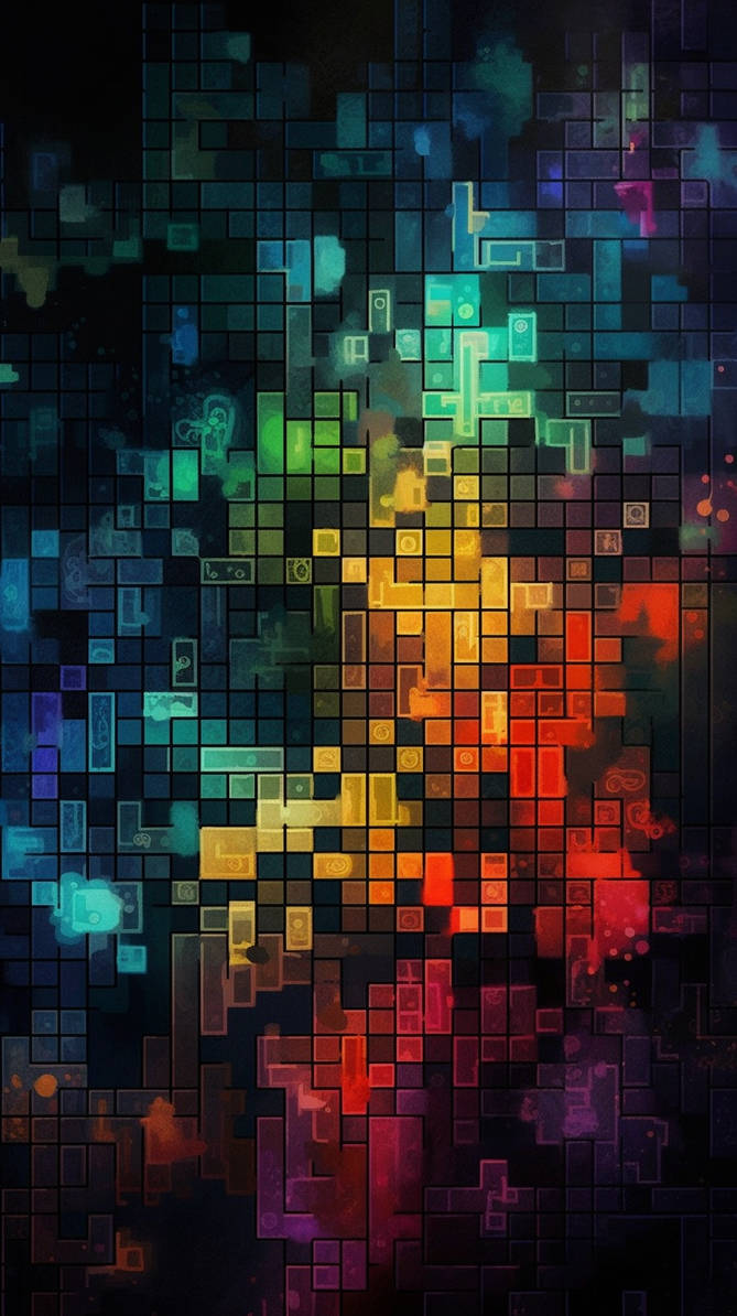 Retro-arcade abstract by silentragex on DeviantArt