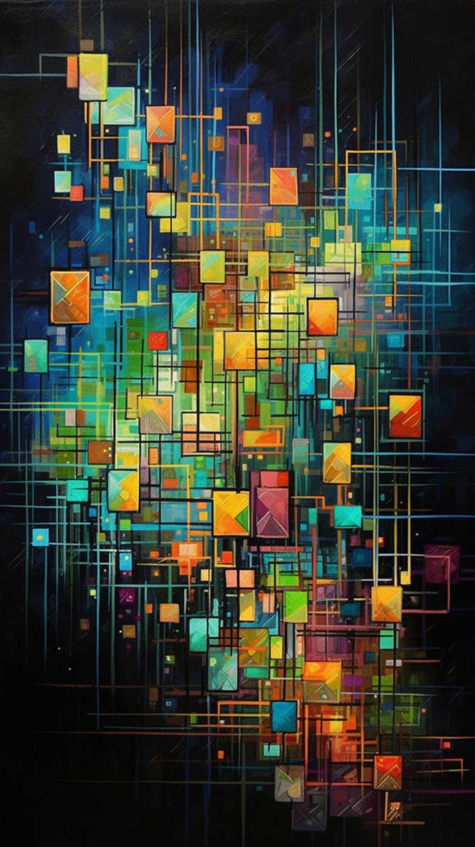 Retro-arcade abstract by silentragex on DeviantArt
