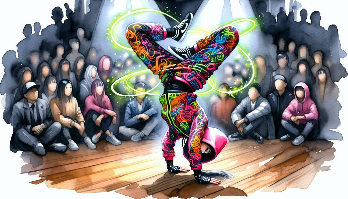 Graffiti Ninja Break Dancer by silentragex on DeviantArt
