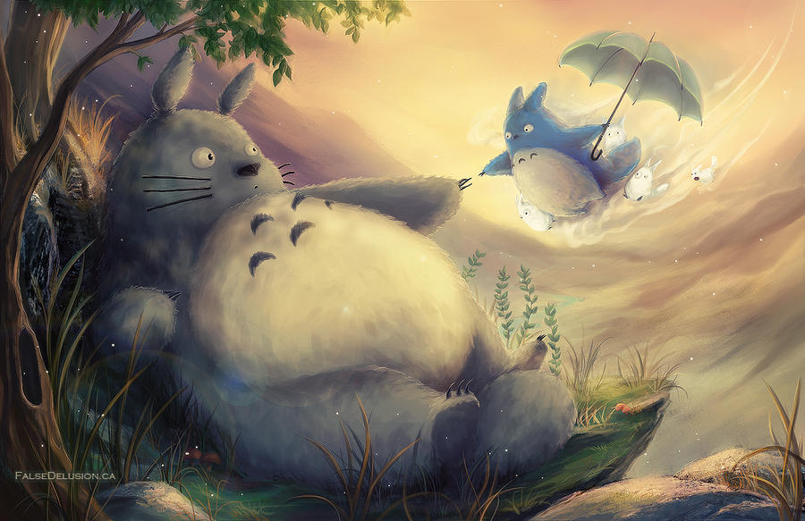 Creation of Totoro? by FalseDelusion