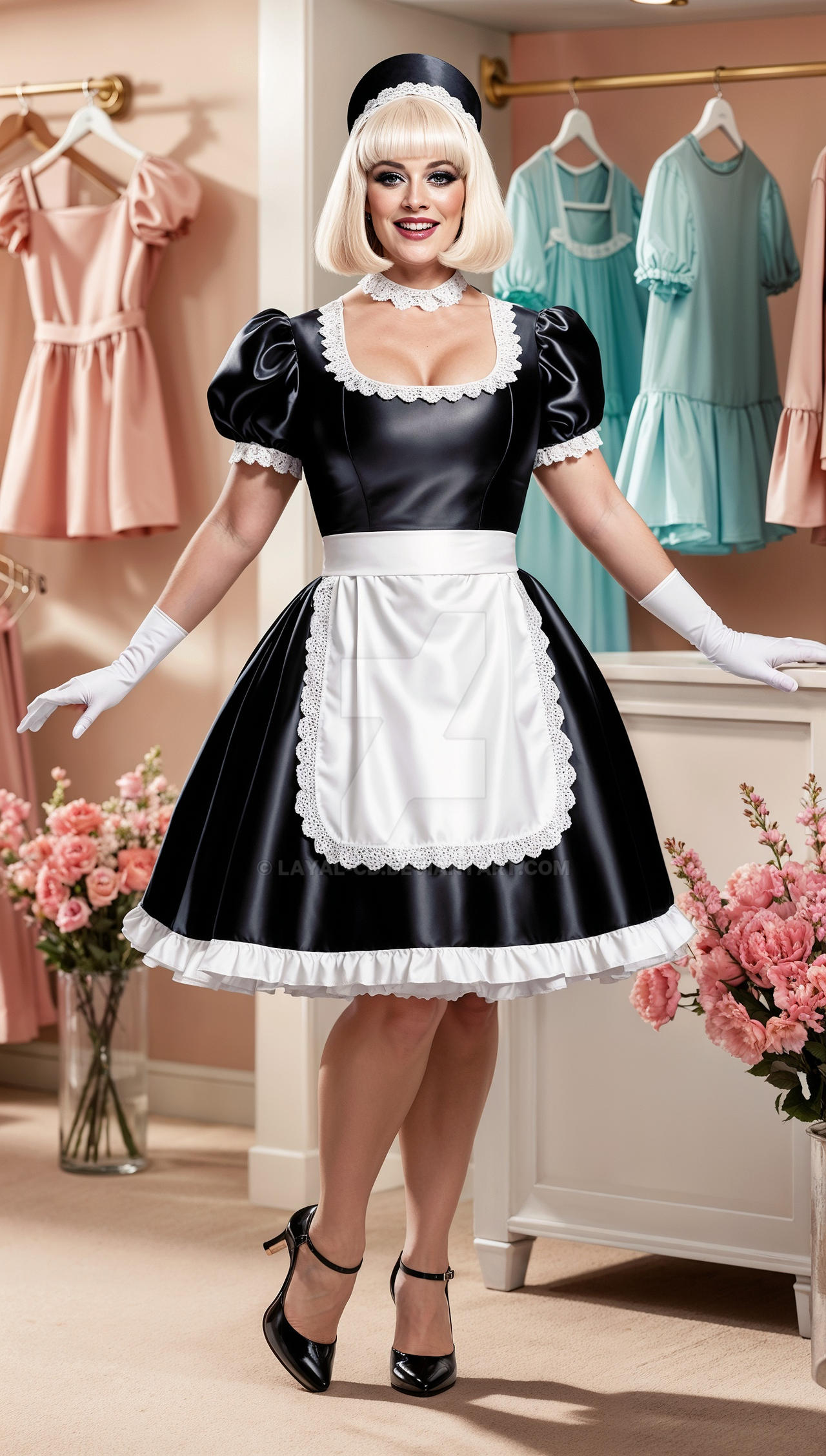 Stand In New Sissy Maid Uniform By Layal CD On DeviantArt stand-in-new-sissy-maid-uniform-by-layal-cd-on-deviantart
