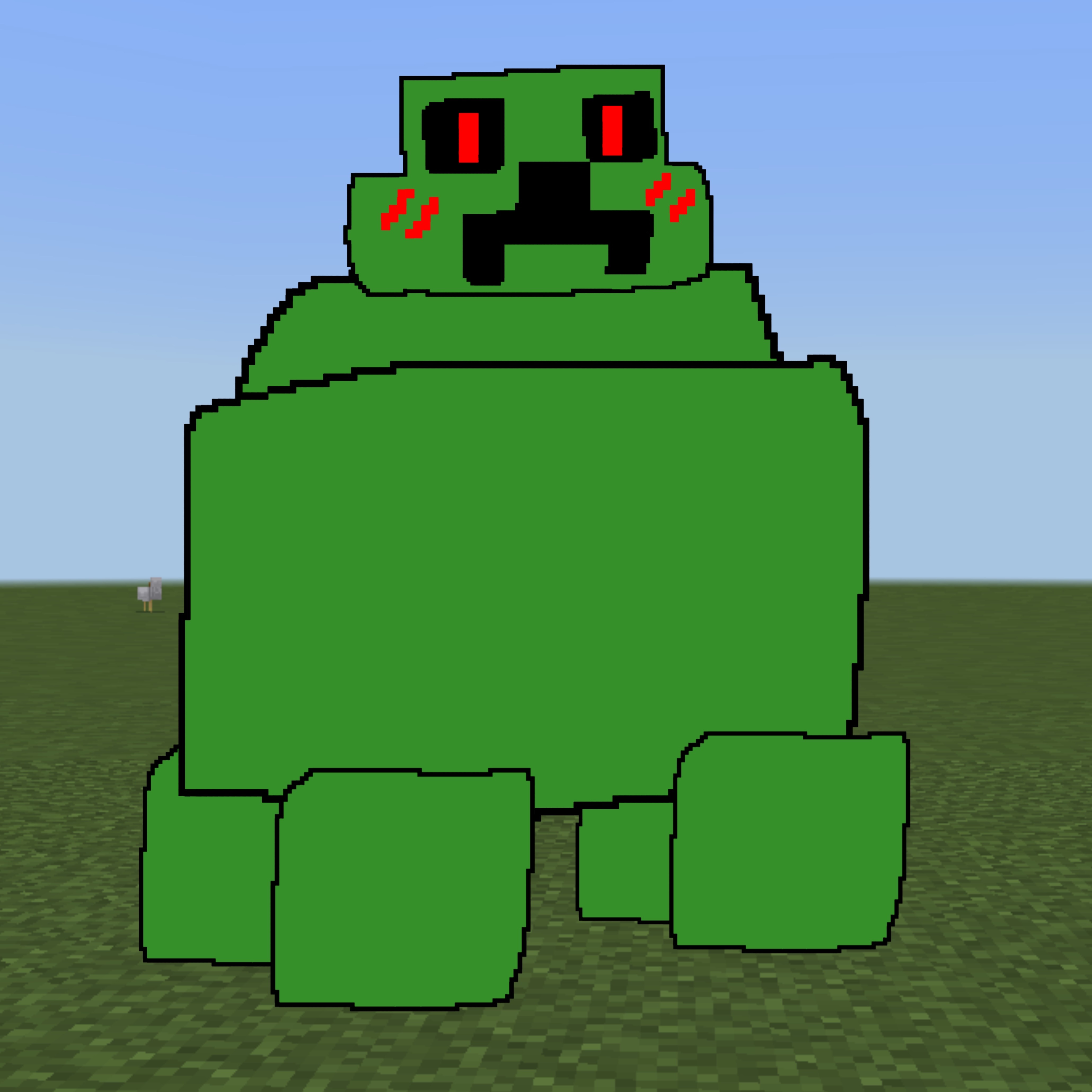 Chubby Minecraft Creeper by jessee11 on DeviantArt