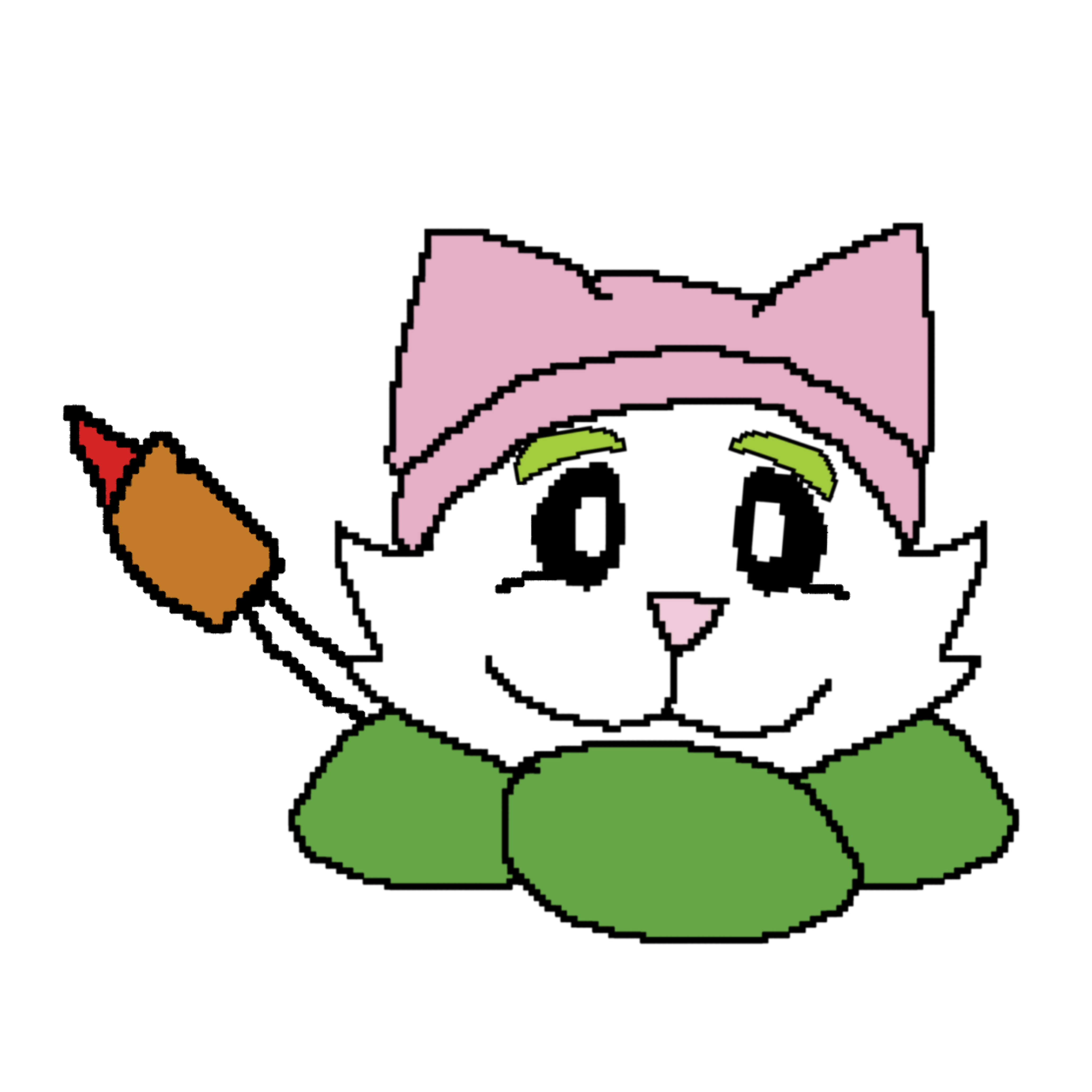 Pvz Cattail in my art style by jessee11 on DeviantArt