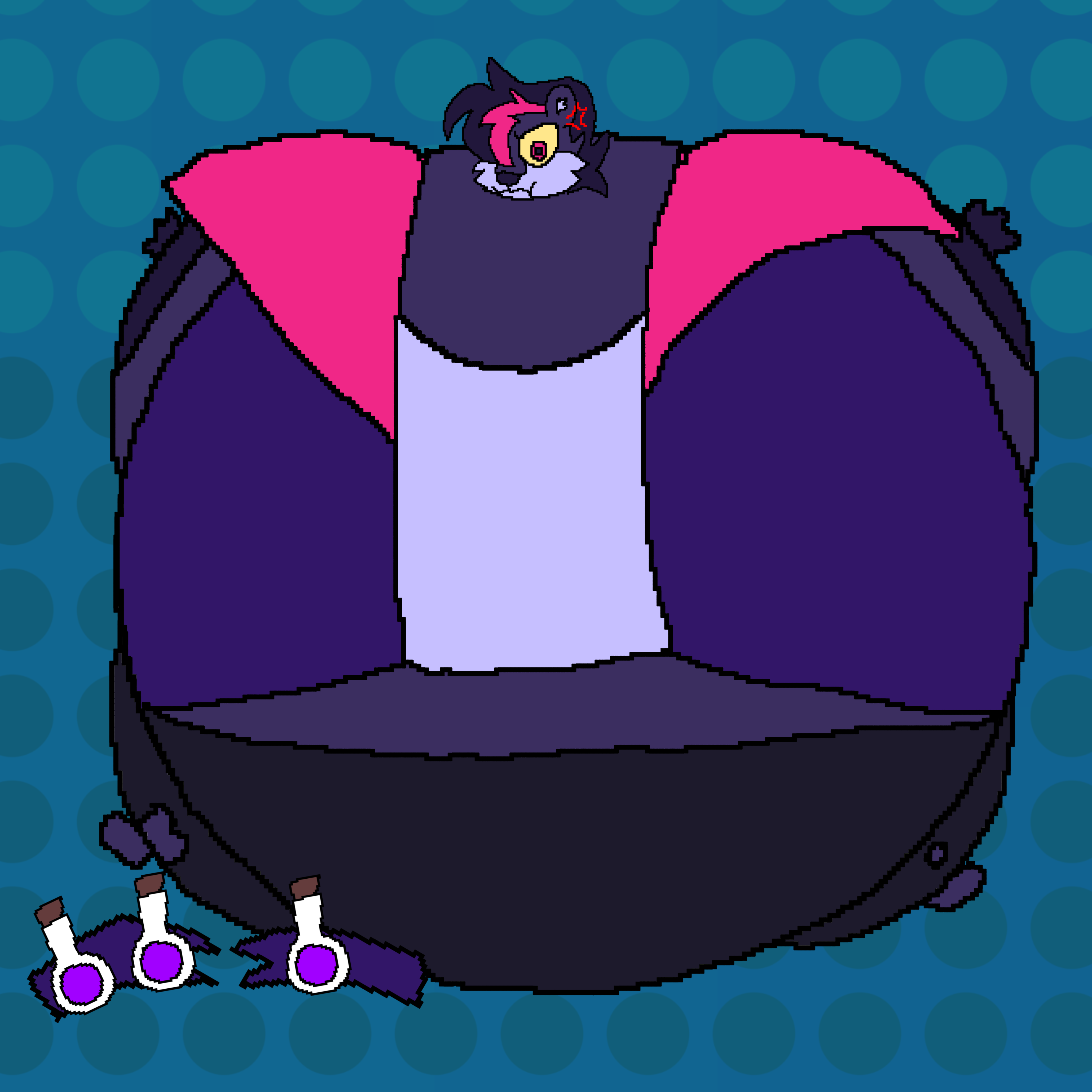 Body Inflation Inflation Potion salem the skunk Inflation Potion by jessee11 on DeviantArt