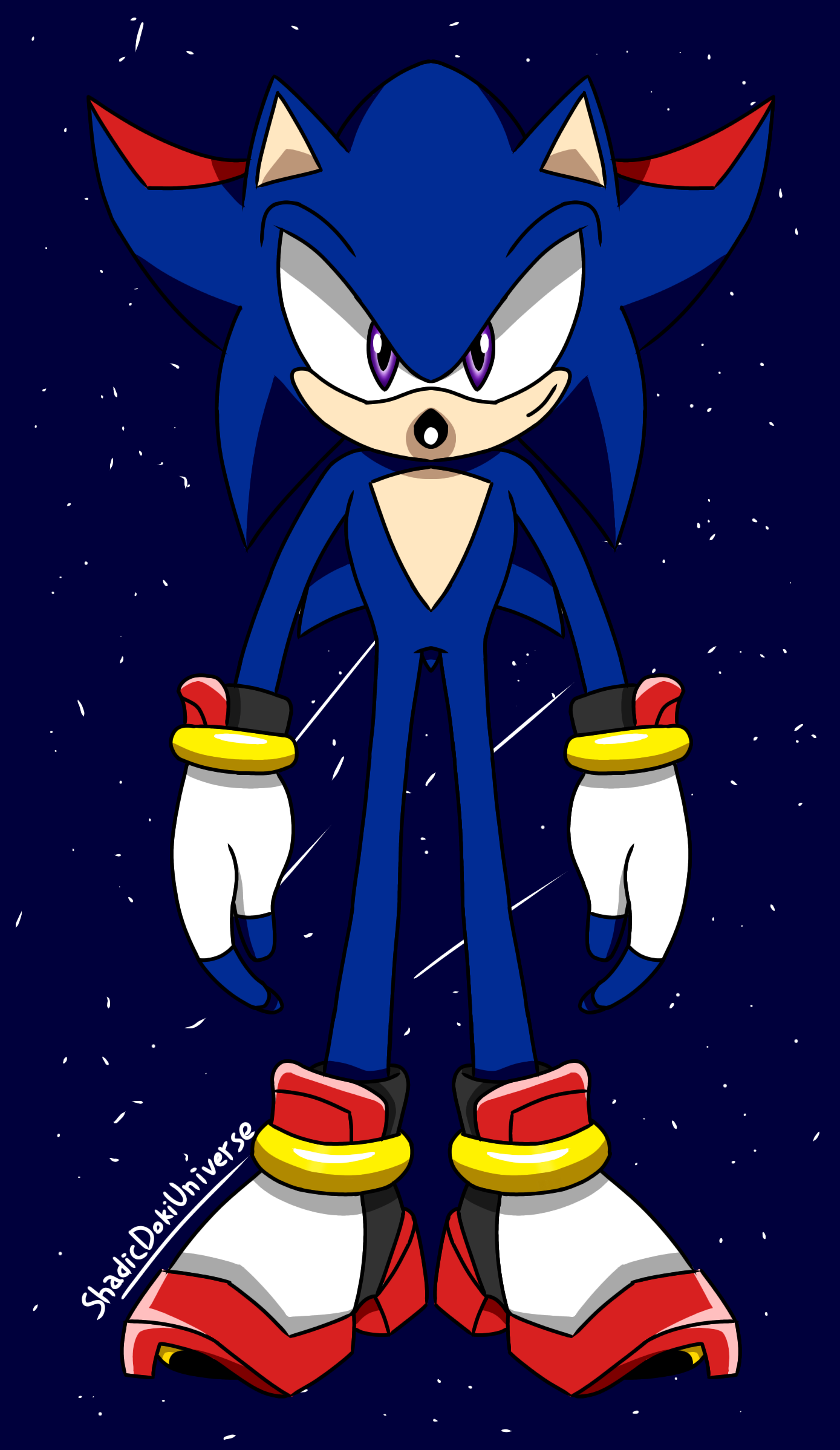 My Own Take of Shadic the Hedgehog by MetalShaezodoonic on DeviantArt