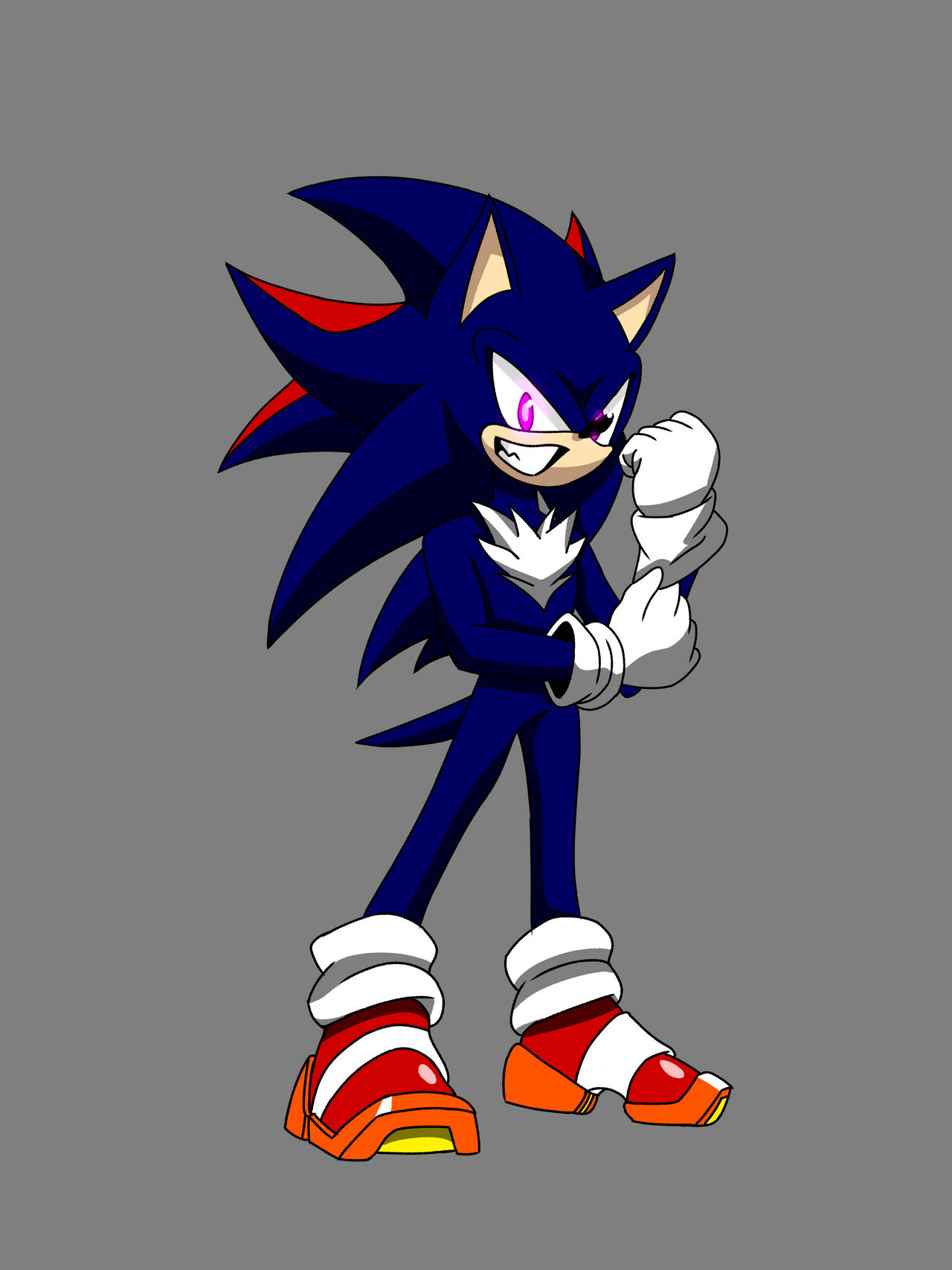 Shadic the Hedgehog: Fusion of Sonic and Shadow by MetalShaezodoonic on ...