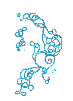 celtic knot blue