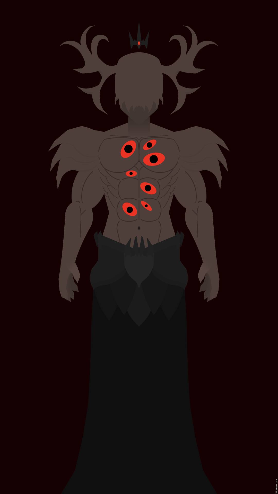 SCP 999 met The Scarlet king (scp001) #scp999 #scp001 #scarletking #Th