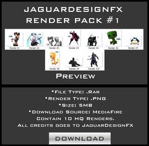 JaguarDesignFX Render Pack #1