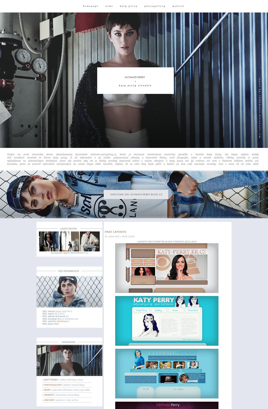 ULTIMATE-PERRY.BLOG.CZ | Ordered Layout