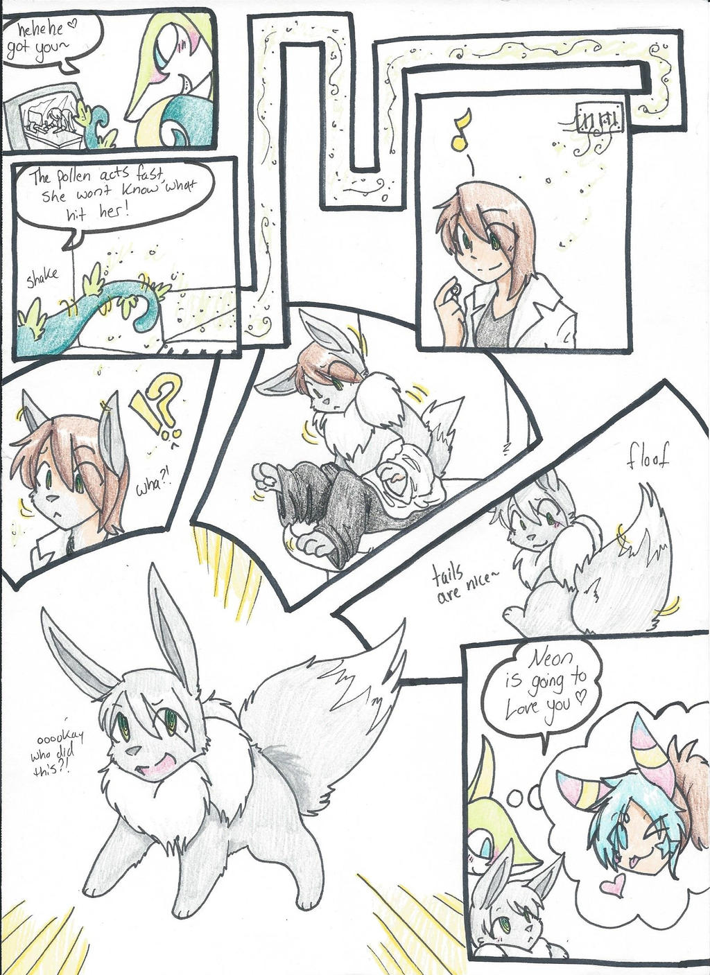 Pokemon: Eevee and Shiny Eevee by Twila101 on DeviantArt