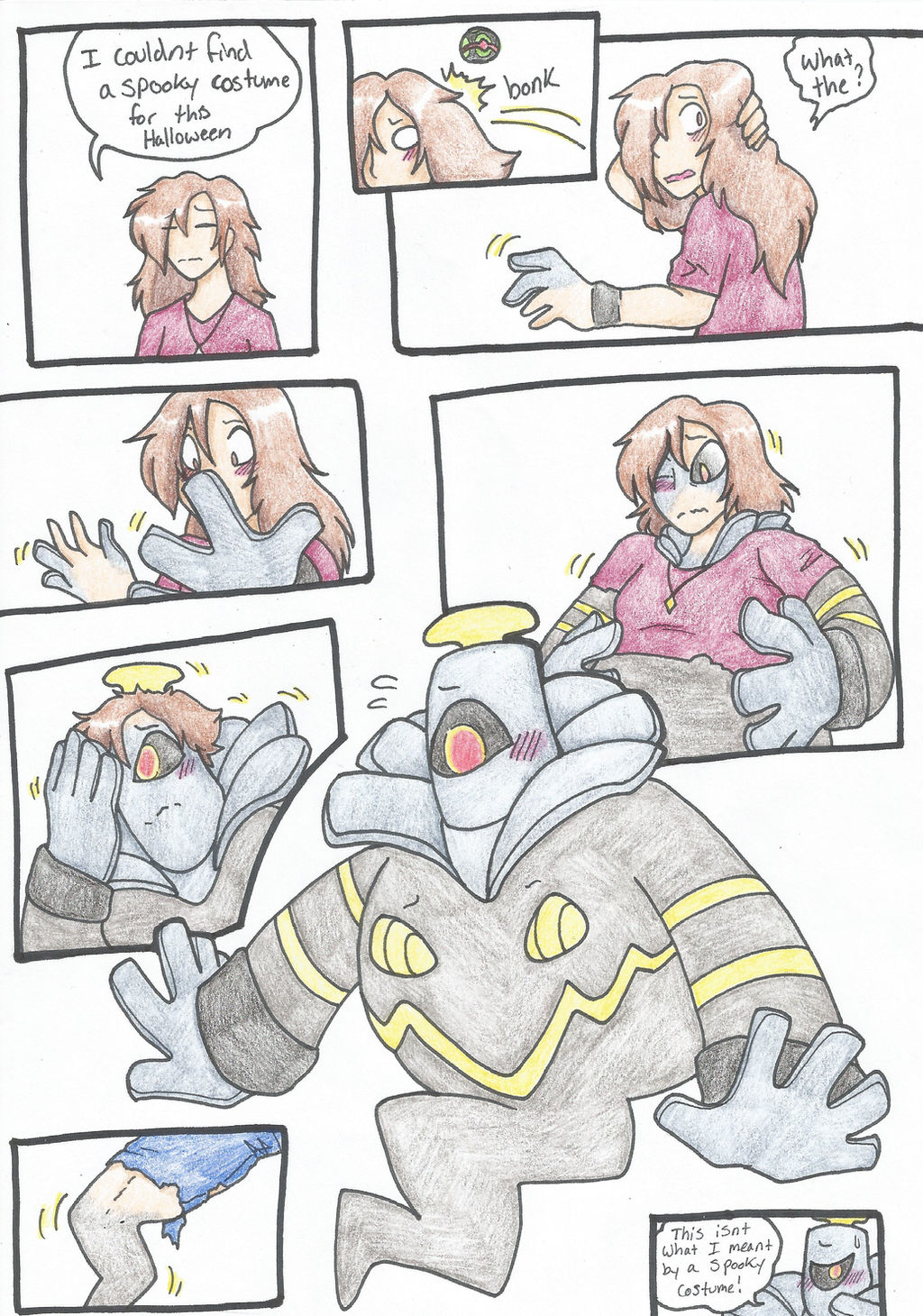 If Ditto were to transform into Dusknoir, how would he look? : r/pokemon