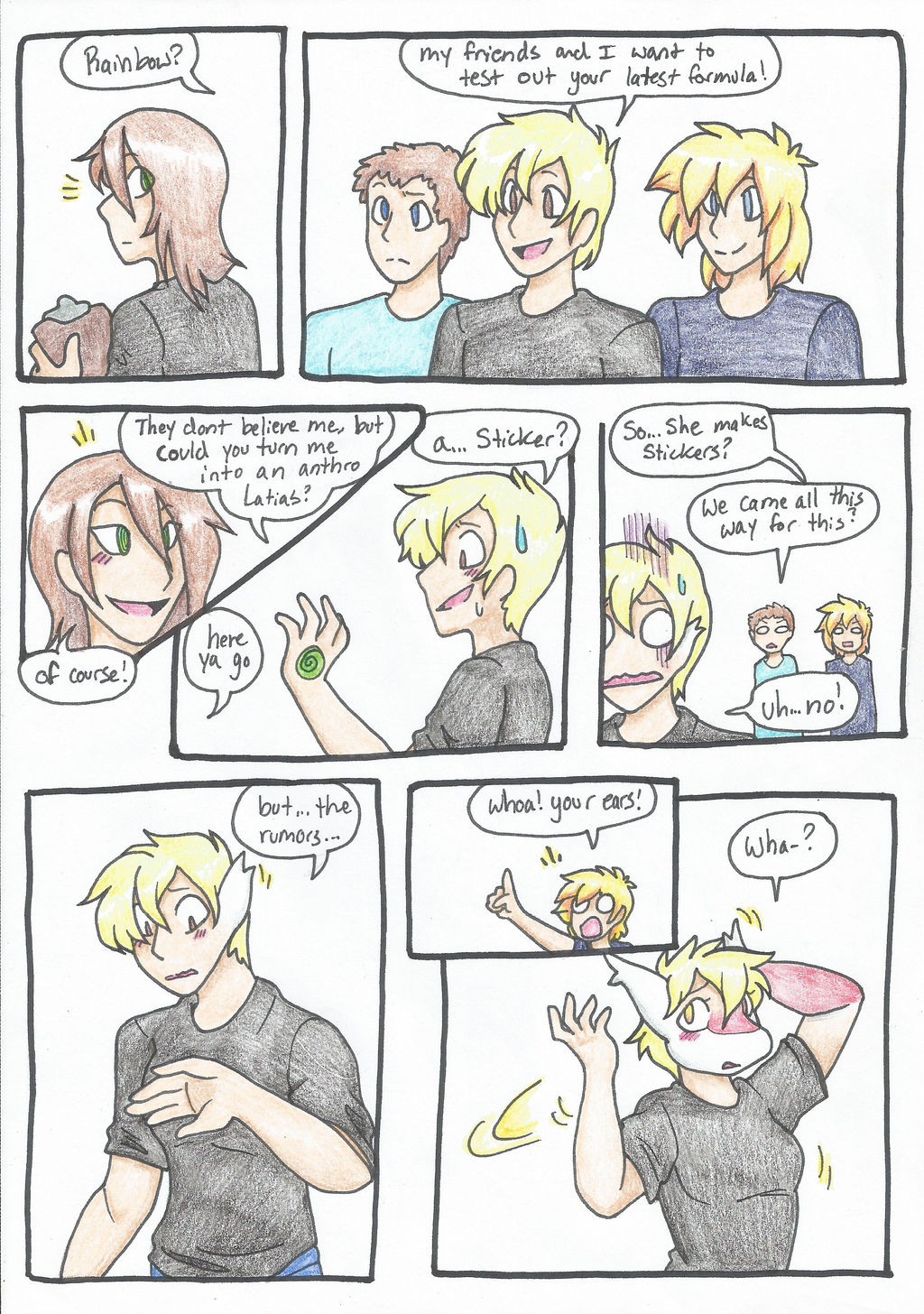 Triple Time By RaiinbowRaven On DeviantArt triple-time-by-raiinbowraven-on-deviantart