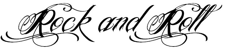 Script Rock and Roll by symbolofsoul on DeviantArt