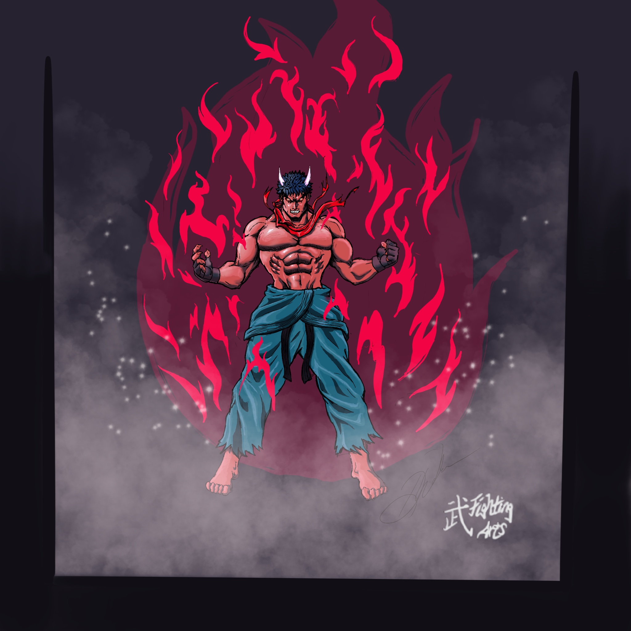 Evil Ryu (Street Fighter IV) by acecore2k on DeviantArt