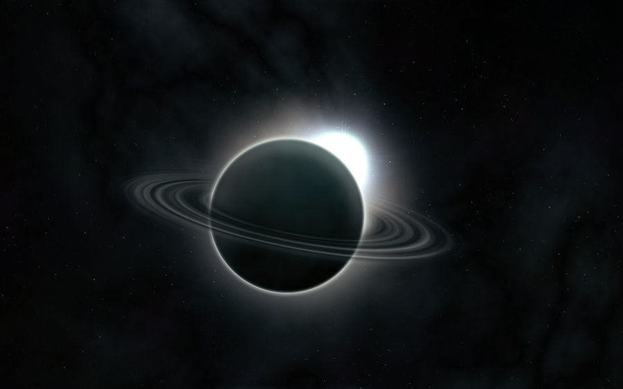 Simple Ringed Planet The Ringed Planet by SwiftNova on DeviantArt