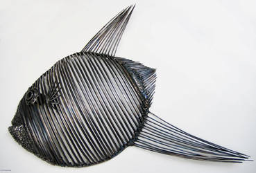 Scrap design fish