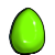 egg: green