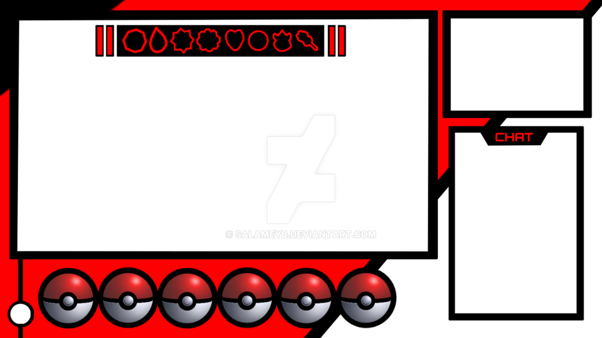 Layout Pokemon Video Overlay by Salameyb on DeviantArt