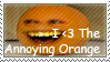 The Annoying Orange Stamp