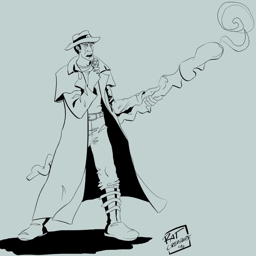 DF: Harry Dresden doodle