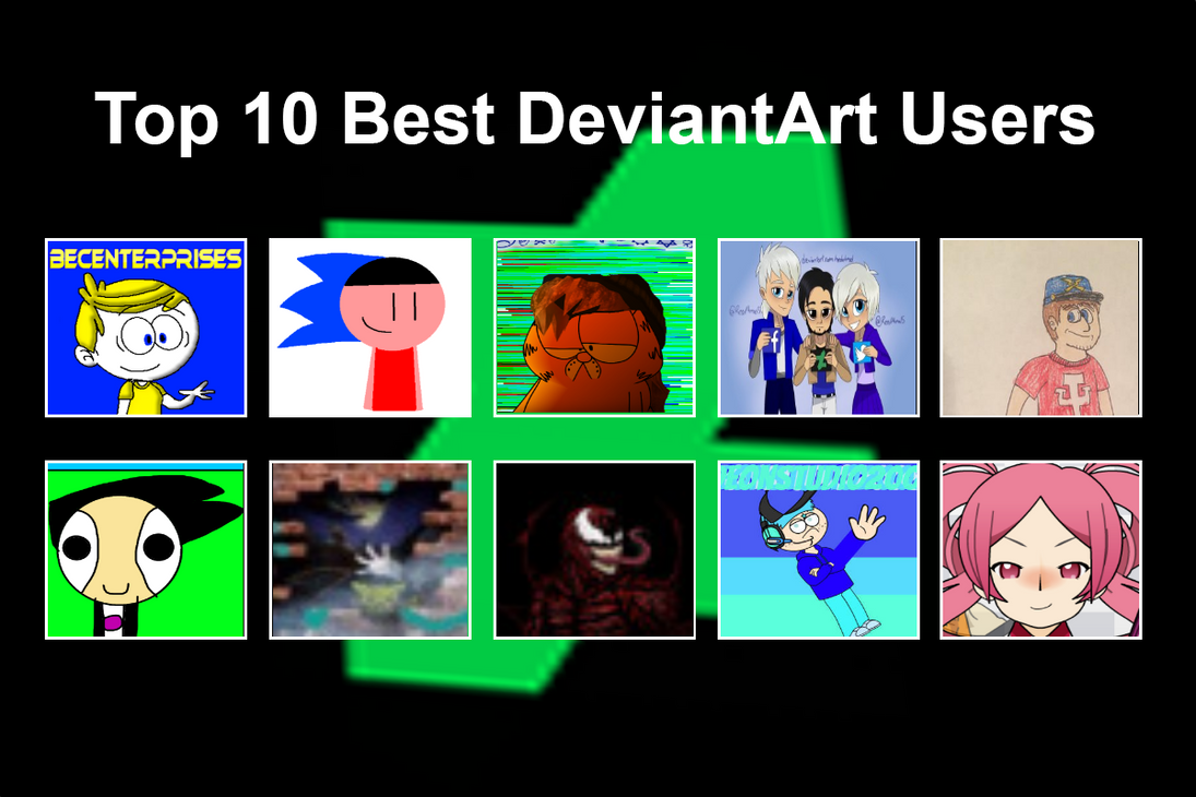 Top 10 Best Deviantart Users by BTNFStudios on DeviantArt