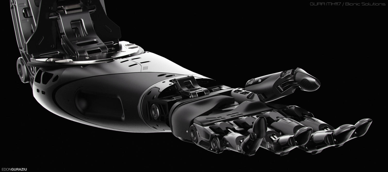 Bionic Arm Project Drawing Bionic Arm Concept Design by EdonGuraziu on DeviantArt
