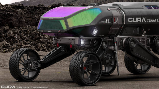 GURA Terra Explora Vehicle Design Closeup