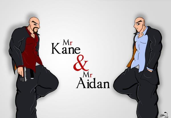 Mr Kane and Mr Aidan