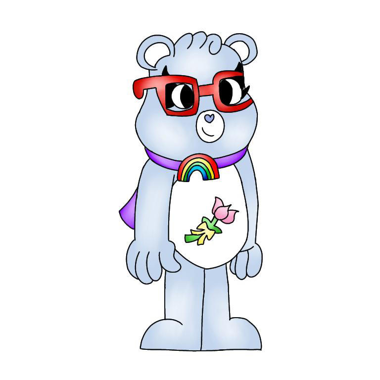 GIDL: Rainbow Kingdom Grams Bear by graciesupersuitcases on DeviantArt
