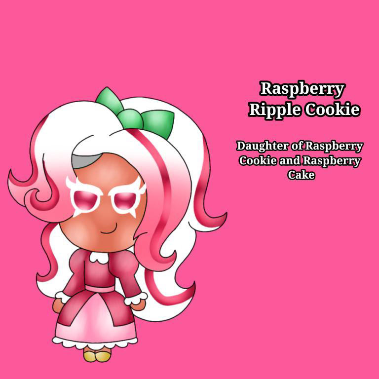 Raspberry Ripple Cookie (RaspCake Fanchild) by graciesupersuitcases on ...