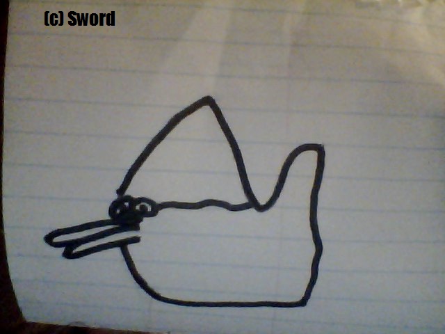 Mordecai As a Duck