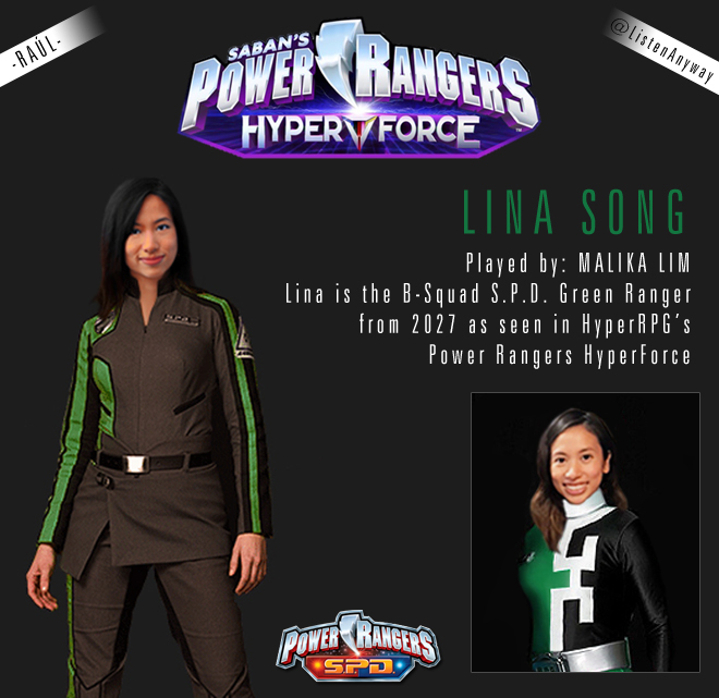 Power Rangers SPD from HyperForce with Lina Song by RaulRT on DeviantArt