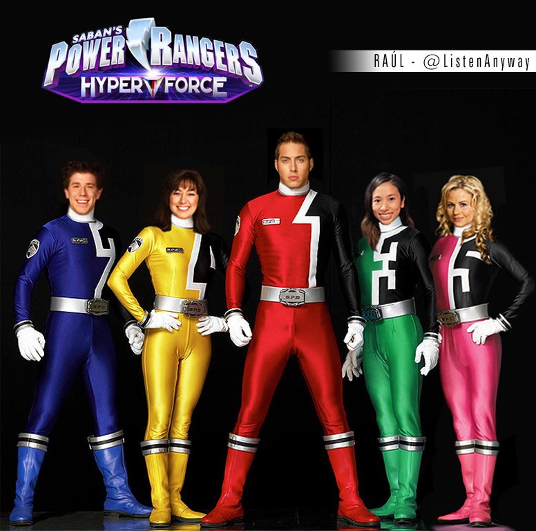 Power Rangers SPD from HyperForce with Lina Song by RaulRT on DeviantArt