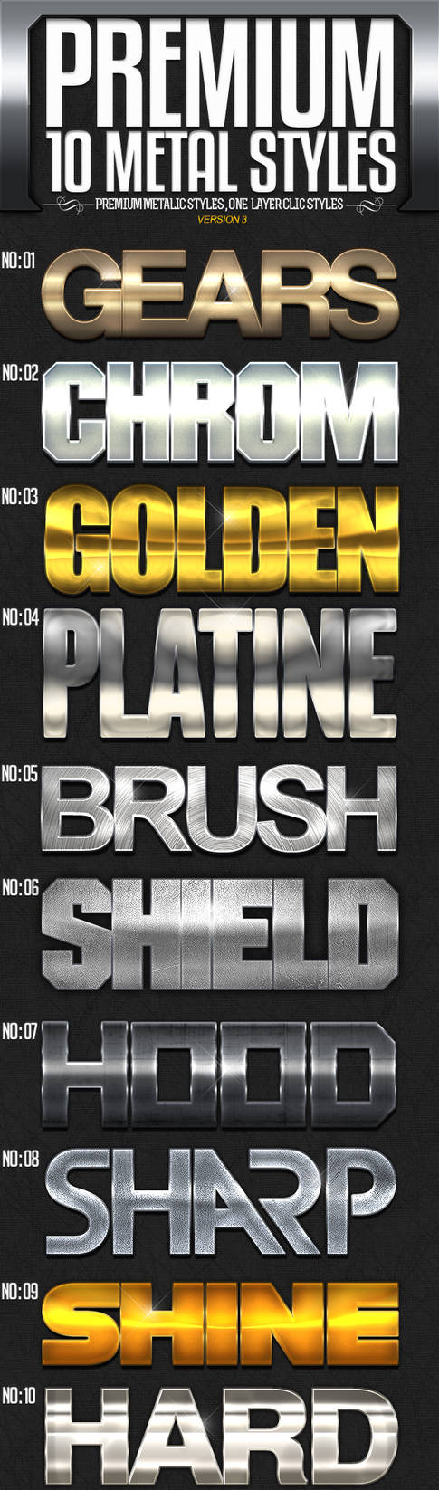Metall Style 10 Premium Metal Styles 3 by ZOLDYKART on DeviantArt