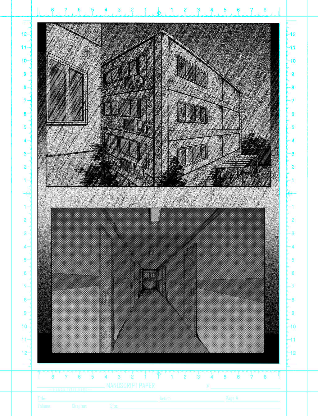 Short Horror Manhwa Page 1 by Andrewzero on DeviantArt