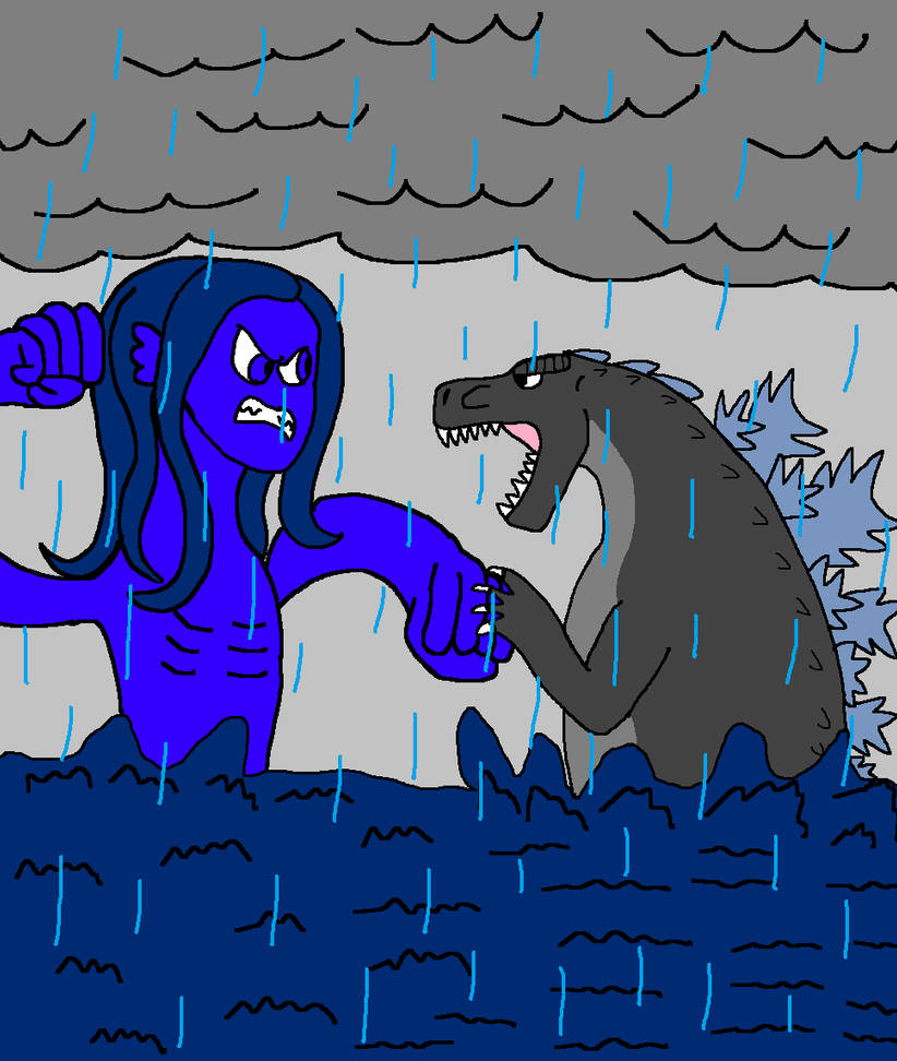 Ruby Gillman vs Godzilla by DougalTheHedgehog on DeviantArt