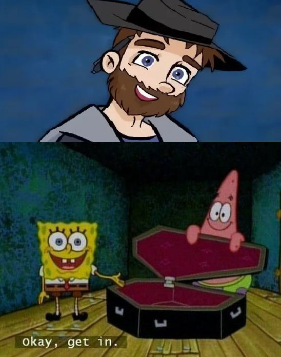 Okay Get In Spongebob and Patrick want Mr Enter to get in by DougalTheHedgehog on ...