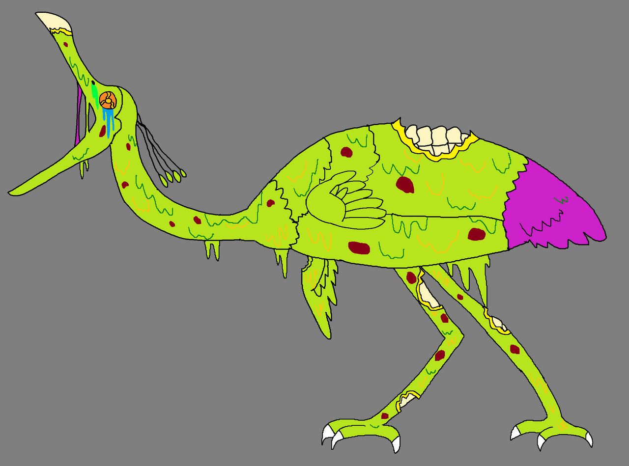 Infected Snipe Bird by DougalTheHedgehog on DeviantArt