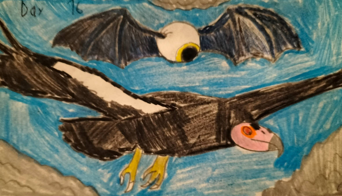 California Condor Animation Zoo-May 2025: Day 16 California Condor (Delayed) by DougalTheHedgehog ...