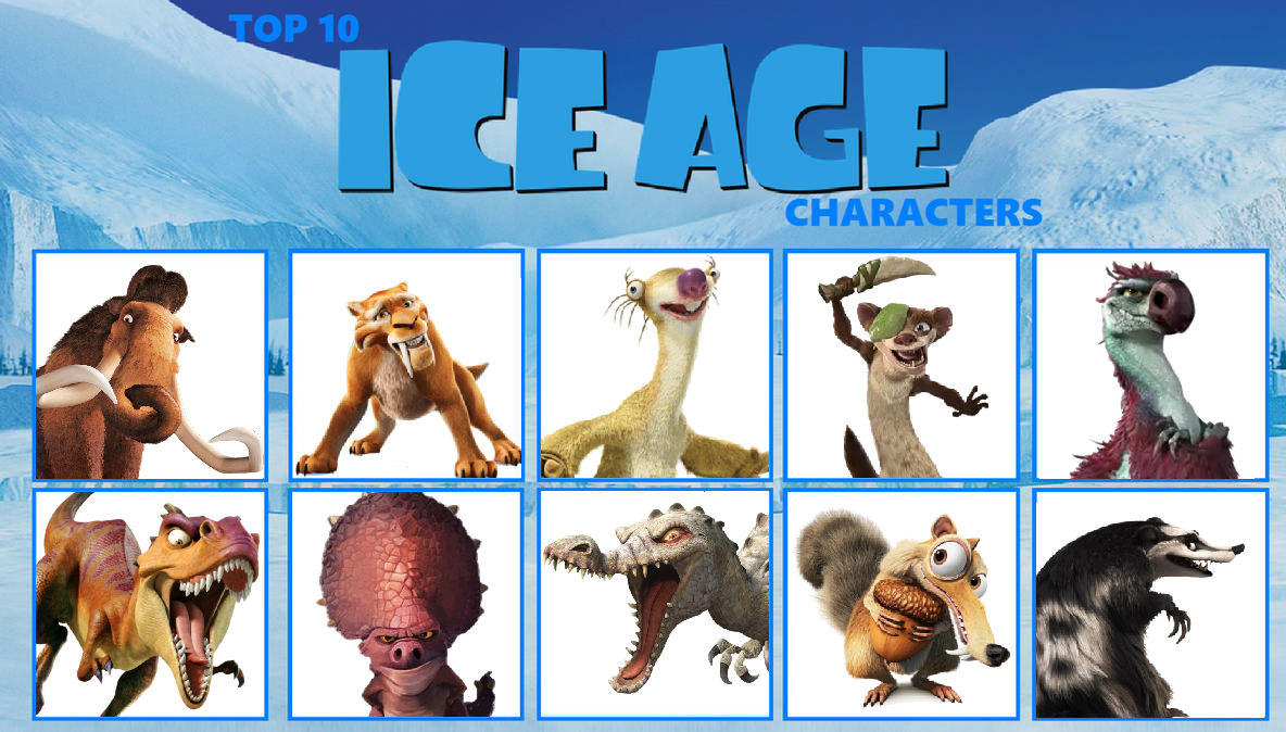 Ice Rage Character My Top 10 Ice Age Characters by DougalTheHedgehog on DeviantArt