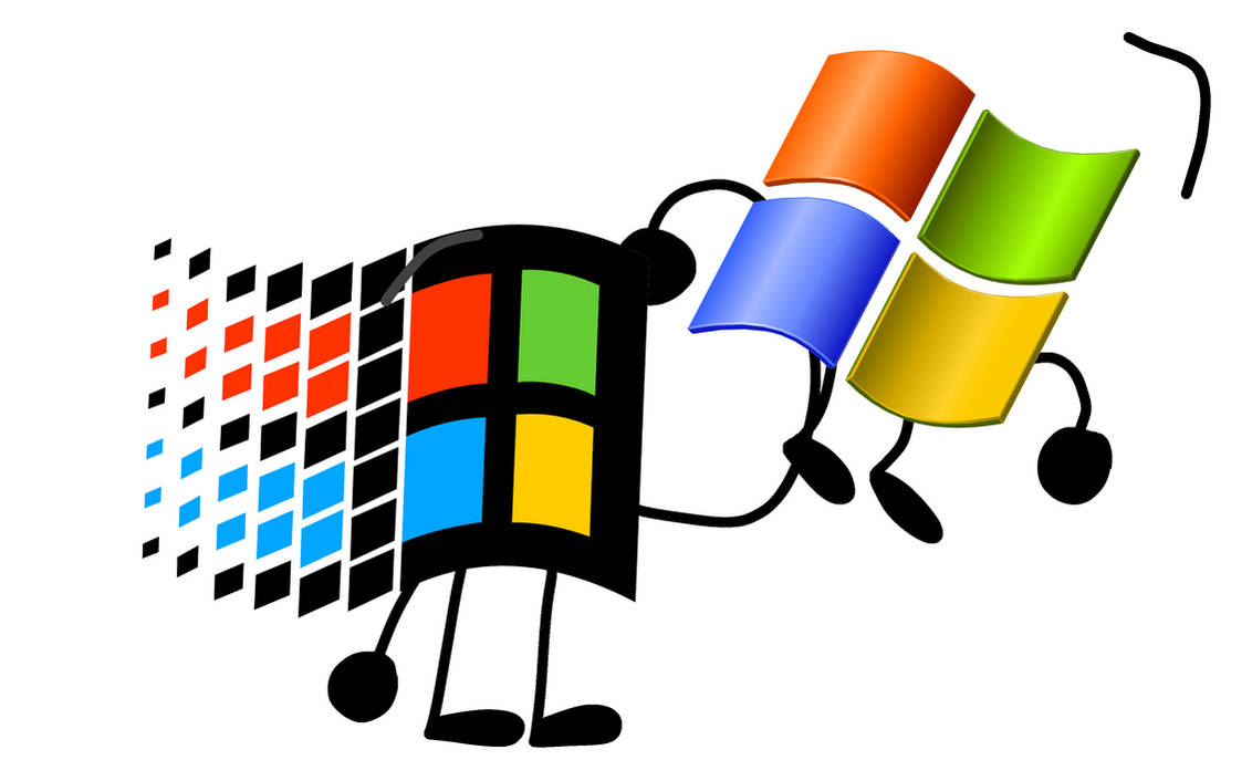Windows 95 Holds Windows XP by MohamadouWindowsXP10 on DeviantArt