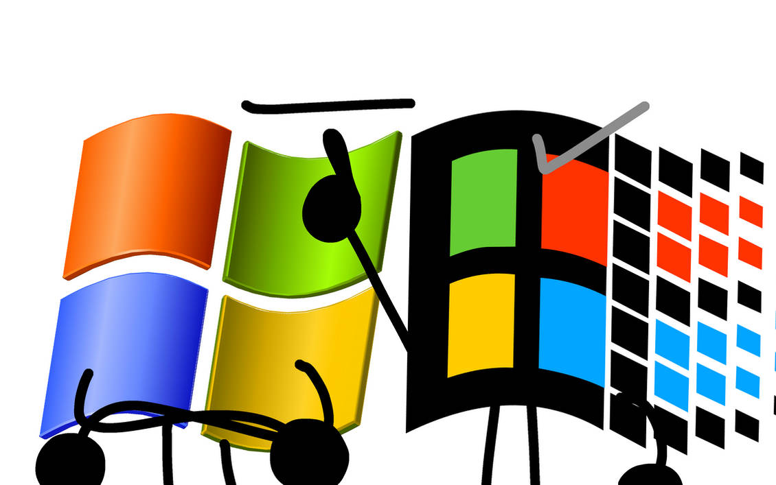 Windows XP and Windows 95 by MohamadouWindowsXP10 on DeviantArt