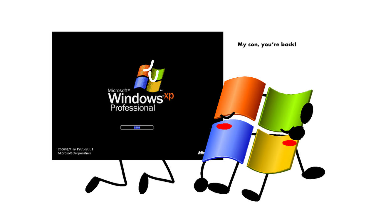 Windows XP Professional hugs Windows XP by MohamadouWindowsXP10 on ...